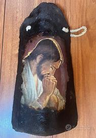 Tegole decoupage angeli cristianesimo Padre Pio