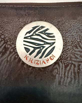 Portafoglio marrone Krizia