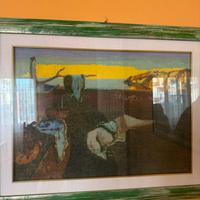 Quadro punto a croce collezione dalì