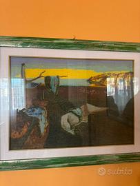 Quadro punto a croce collezione dalì