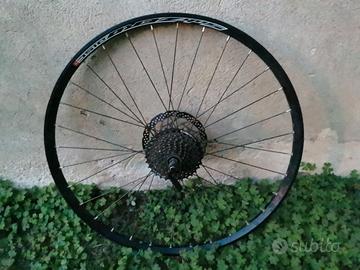 Ruota posteriore 26 mtb completa shimano