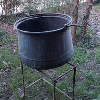 Pentolone in rame massiccio