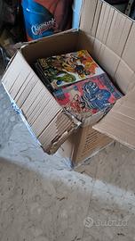 lotto scatolone fumetti misti supereroi 