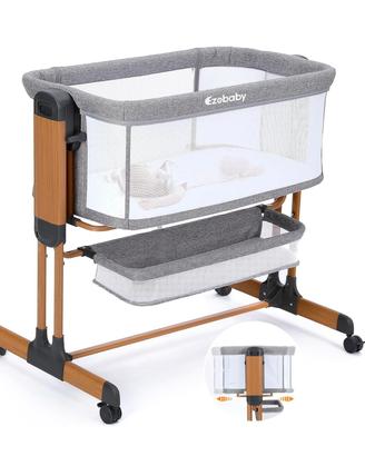 Lettino per Neonati, Culla per Casa e Viaggio con 