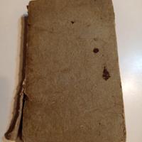 Libro antico,1782