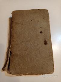 Libro antico,1782