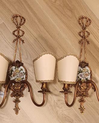 Coppia applique Mariantonietta