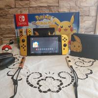 Nintendo switch edizione limitata let's go Pikachu