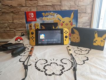 Nintendo switch edizione limitata let's go Pikachu