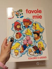 Libro favole da colorare