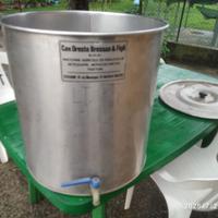 serbatoio inox vino olio 75 litri