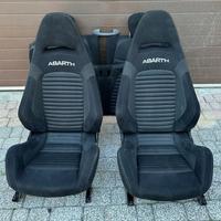 Interni Sabelt 500 Abarth sedili perfetti