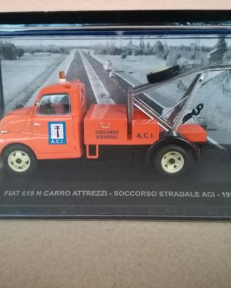 MODELLO FIAT 615 N CARRO ATTREZZI SOCCORSO ACI