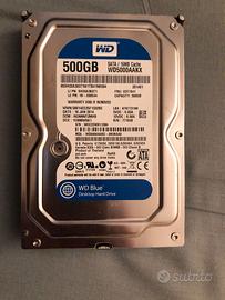 Hard Disk WD 500GB Blu Edition