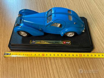 Bugatti Atlantic 1936 + moneta sportiva vintage