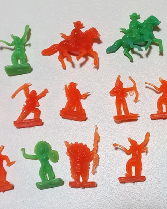 Soldatini HONG KONG scala mini - COWBOYS e INDIANI