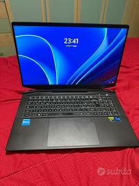Notebook Gaming 17” I7 13700k RTX4060 32GB RAM