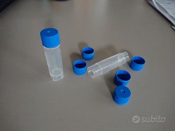 Provette porta-campioni 2 ml tappo a vite (10 pz)