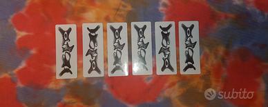 🔥 Set 6 Sticker Oakley Originali 🔥 ✔️ 6 adesivi