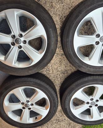 cerchi 18 opel mokka con gomme estive 