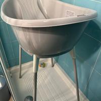 vaschetta per bagnetto neonato + cavalletto