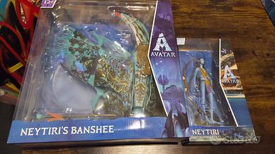 Mega Banshee Neytiri  e Neytiri 1/12 McFarlane Toy