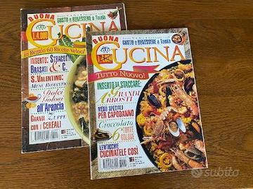 2 RIVISTE "BUONA CUCINA" - ANNO 1998