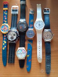orologi Swatch e Casio Nautica 