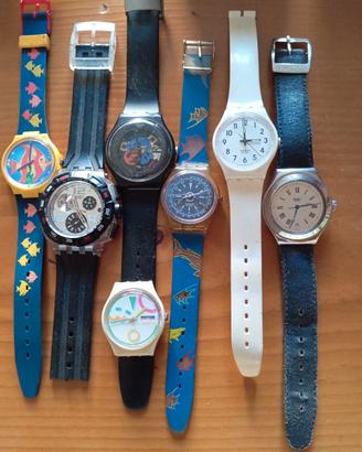 orologi Swatch e Casio Nautica 