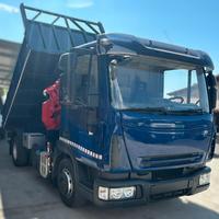 IVECO EUROCARGO 120/22 con GRU BENELLI E RIBALTABI