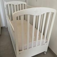 Lettino Foppapedretti Luccichino Bianco
