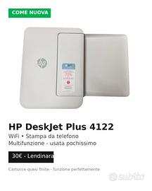 HP DeskJet Plus 4122 WiFi - Multifunzione
