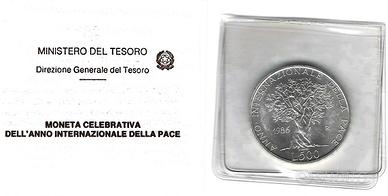 Repubblica Italiana - Anno Internazionale Pace