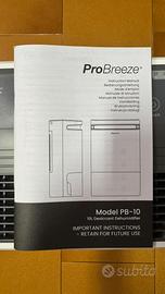 Deumidificatire ProBreeze PB-10
