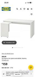 MALM Scrivania Ikea