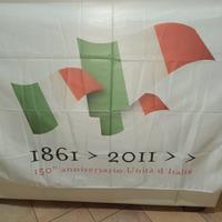 Bandiera anniversario 150 anni  Unità d'Italia 