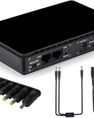Mini UPS, Gruppo di continuità - 8800mAh x Router