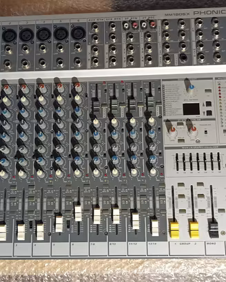 mixer Phonic MM1805X  6mono 4stereo 5out - RIBASSO