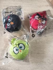 Trio pupazzetti Angry Birds 