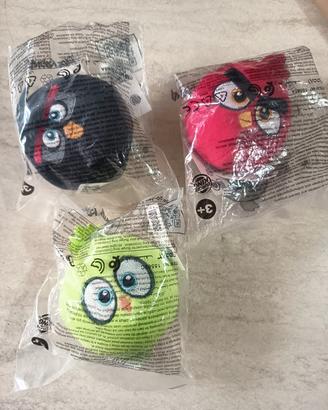 Trio pupazzetti Angry Birds 