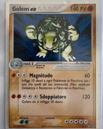 Golem ex Holo Ultra Rara 91/97