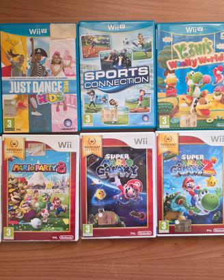 Giochi Wii e Wii u