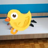 Letto stile Montessori Treno