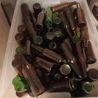 Bottiglie vetro per birra varie misure