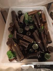 Bottiglie vetro per birra varie misure