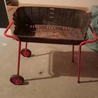barbecue  con ruote 