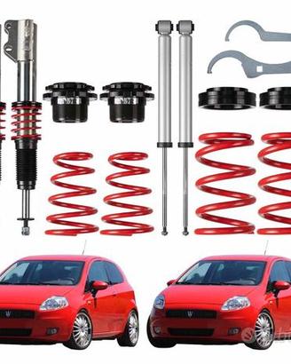 4 Ammortizzatori Regolabili Fiat Grande Punto 199