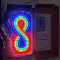 Lampada da muro neon Seletti Rainbow Revolution