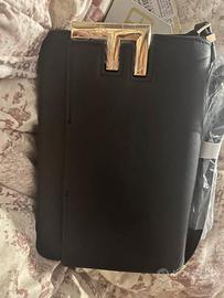 Borsa nera tracolla FRACOMINA