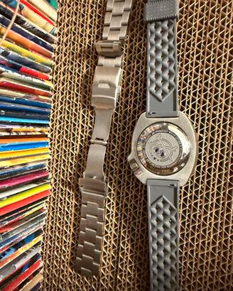 Orologio automatico diver Addiesdive white dial
